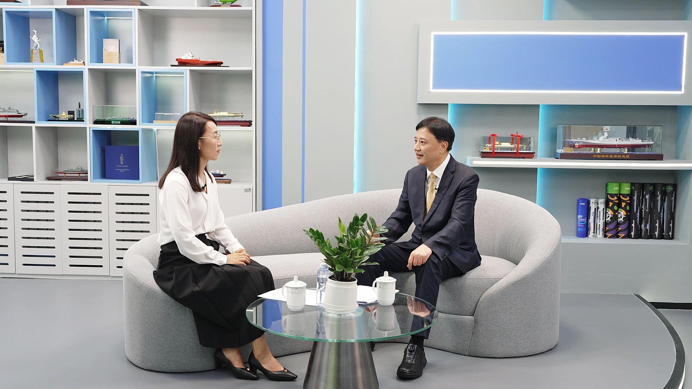 中国船舶报专访开云网页版副总经理方力