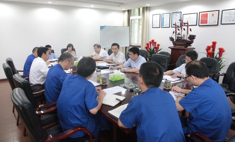 沈志云总经理赴申达机器制造股份有限公司视察调研