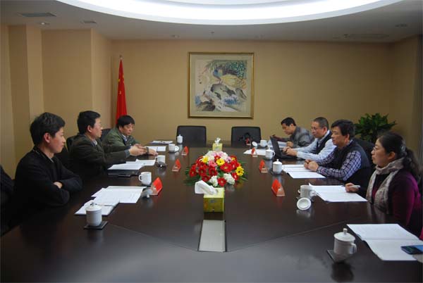 省直属企业工会（重点）工作目标考核小组到我司检查工作