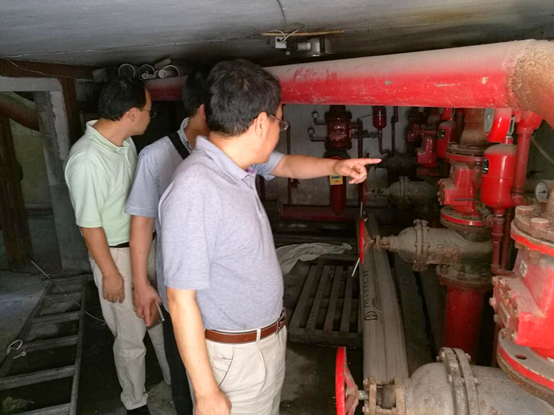 集团公司开展消防安全整改检查