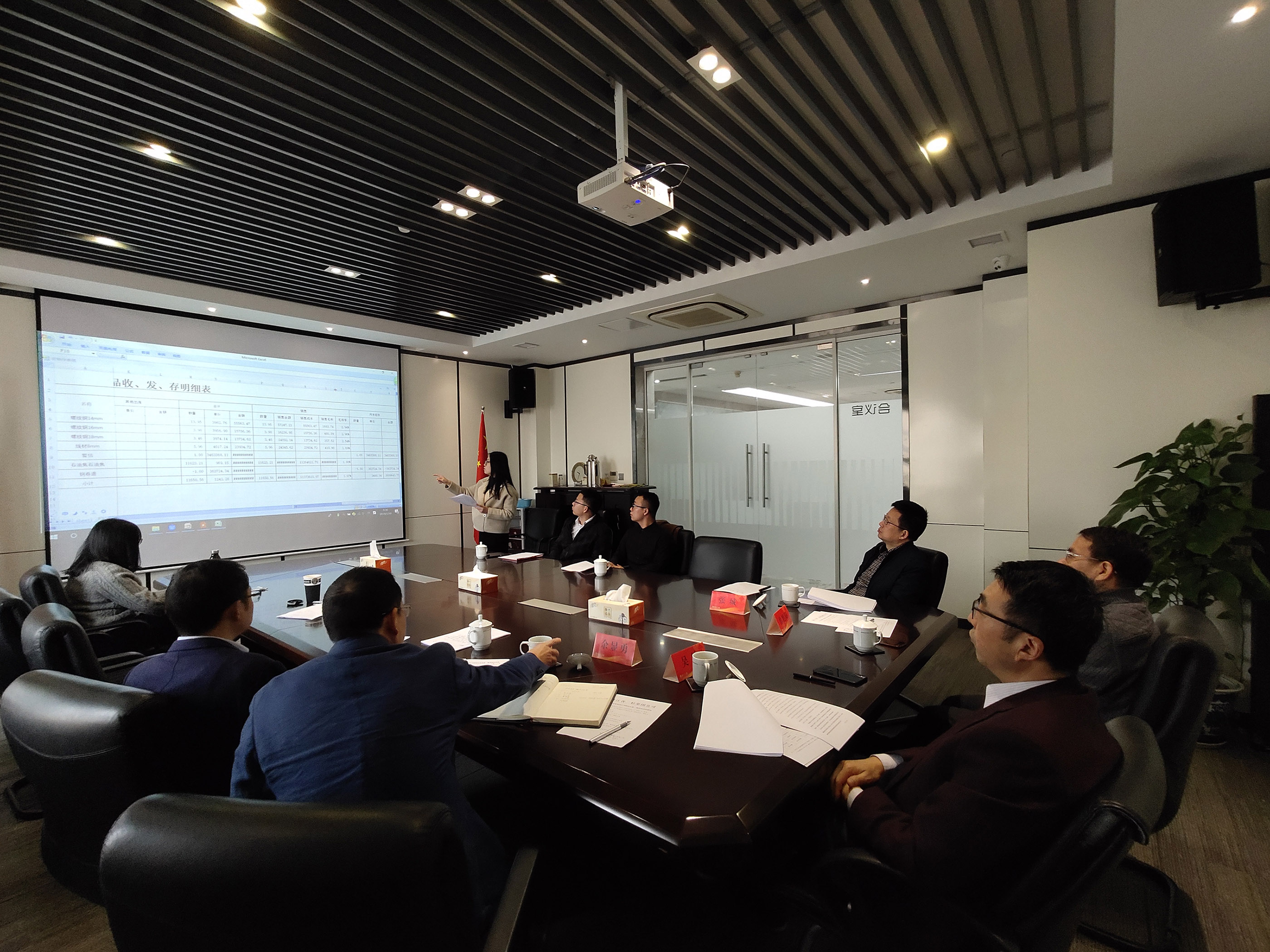 集团公司召开管培生阶段性考评答辩会