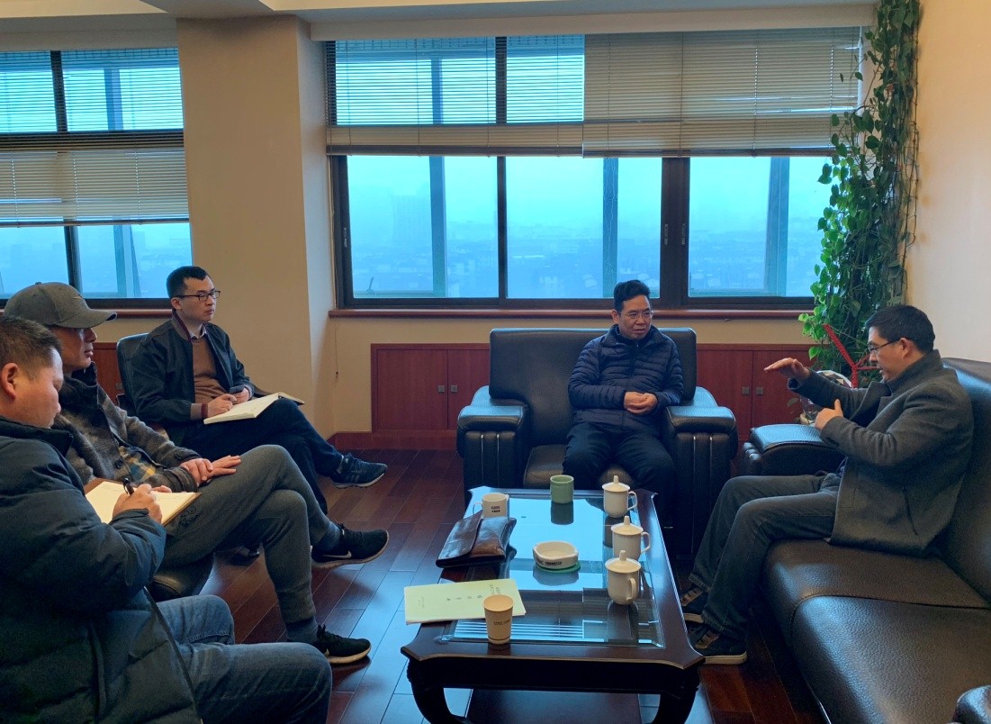 工艺品公司与浙江火电建设有限公司开展党建及结对帮扶工作交流