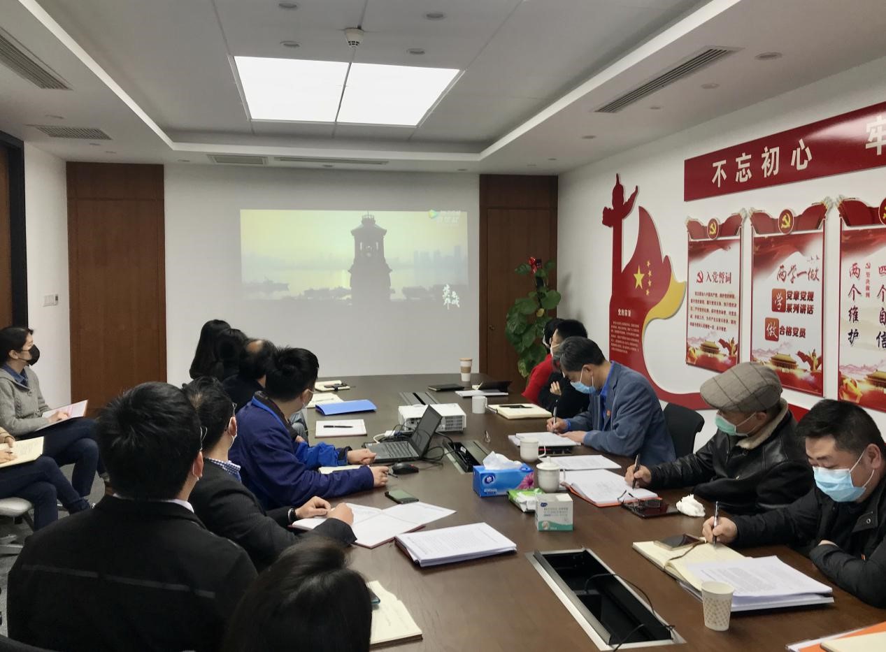 汇聚战“疫”磅礴力量 --广杰公司党支部3月主题党日活动