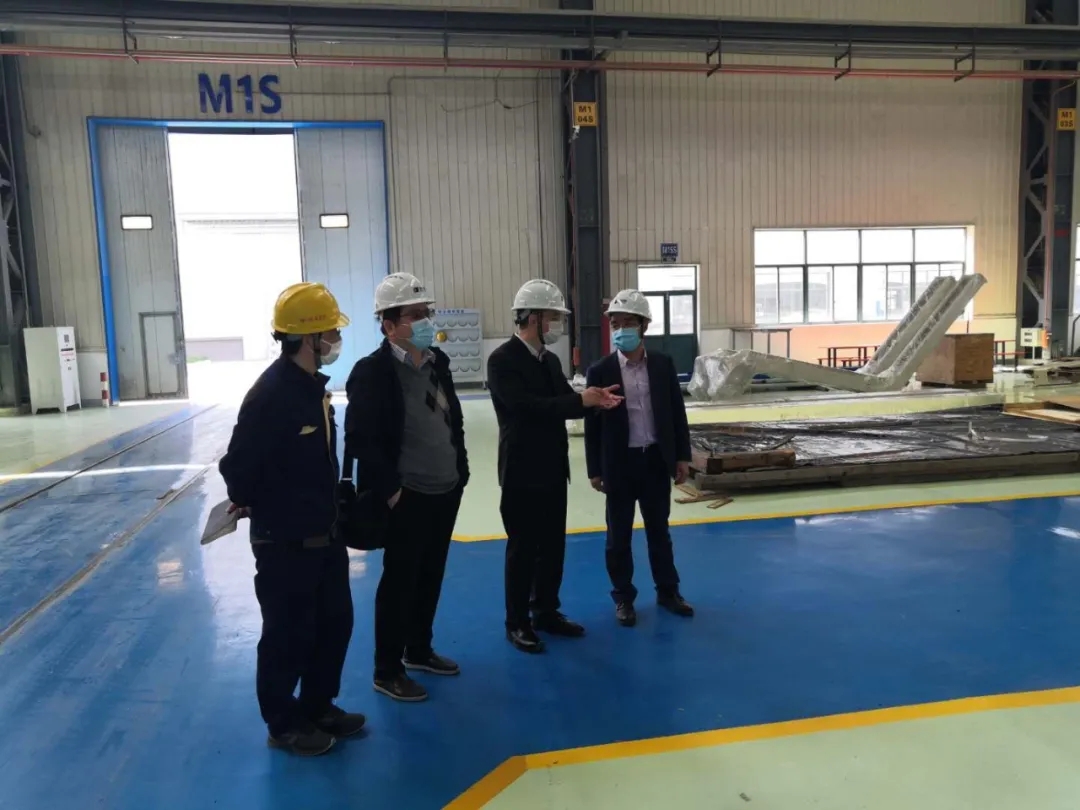 集团公司党委委员、副总经理郦几宁一行赴德清申达调研指导
