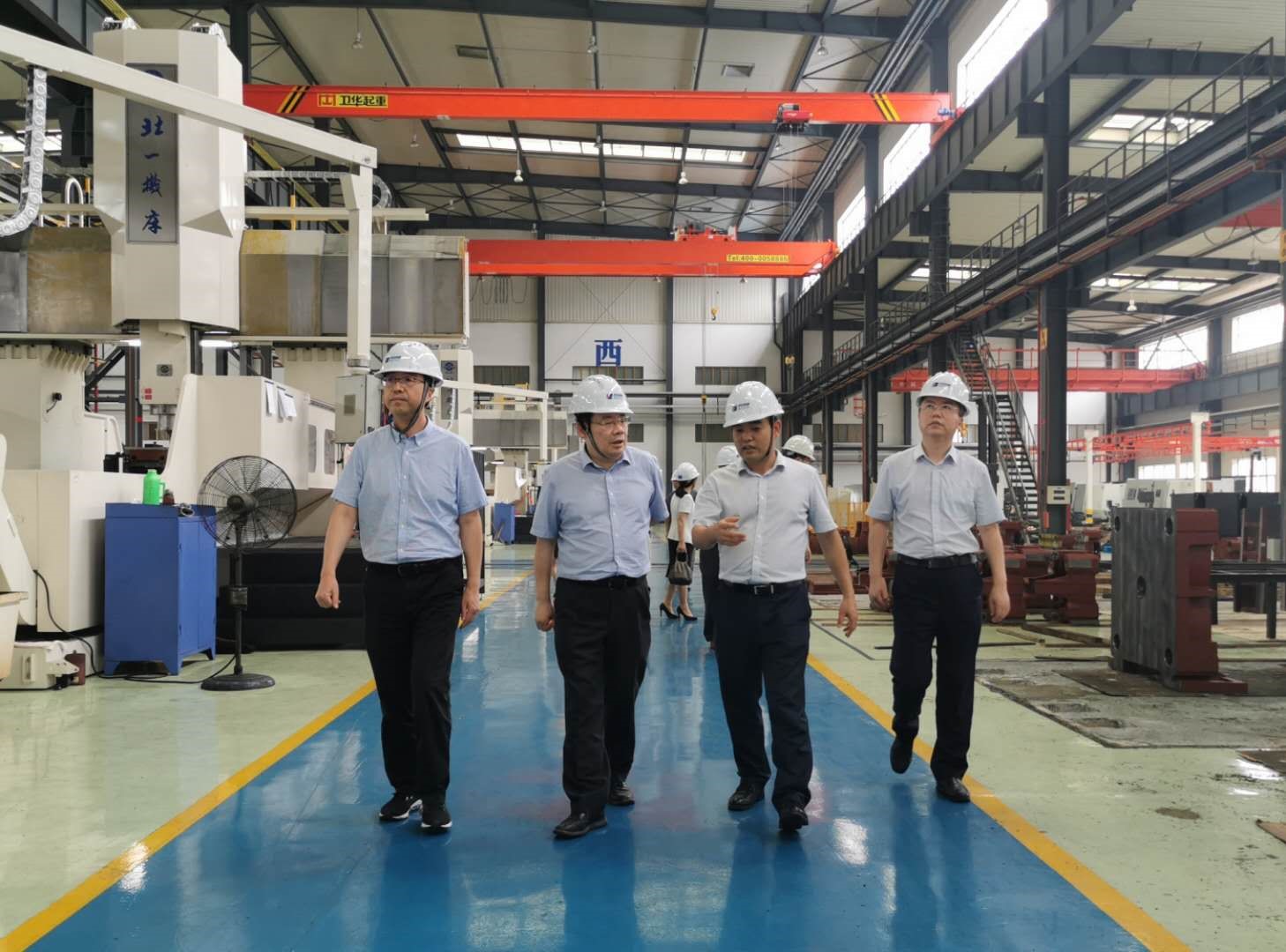 浙江大学工研院院长赵荣祥赴德清申达公司洽谈合作事宜