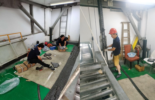 商业公司 物业动态丨这个假期有点忙 ——二轻大厦车库维修纪实