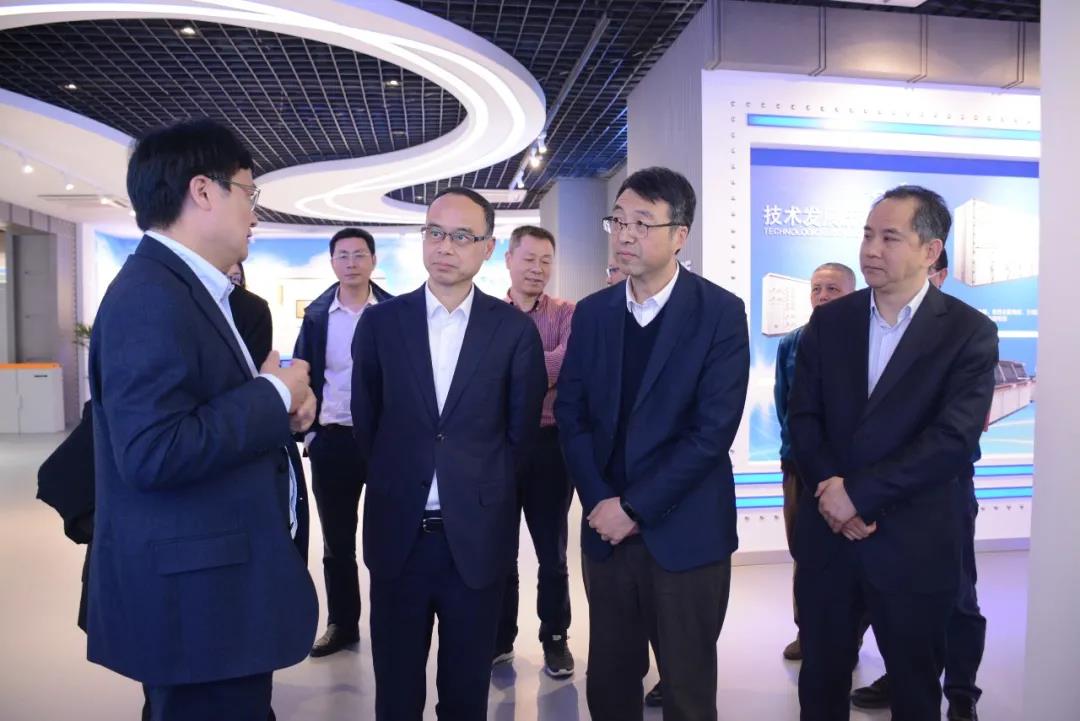 省国资委副主任、党委委员姜扬剑一行赴国瑞科技调研座谈