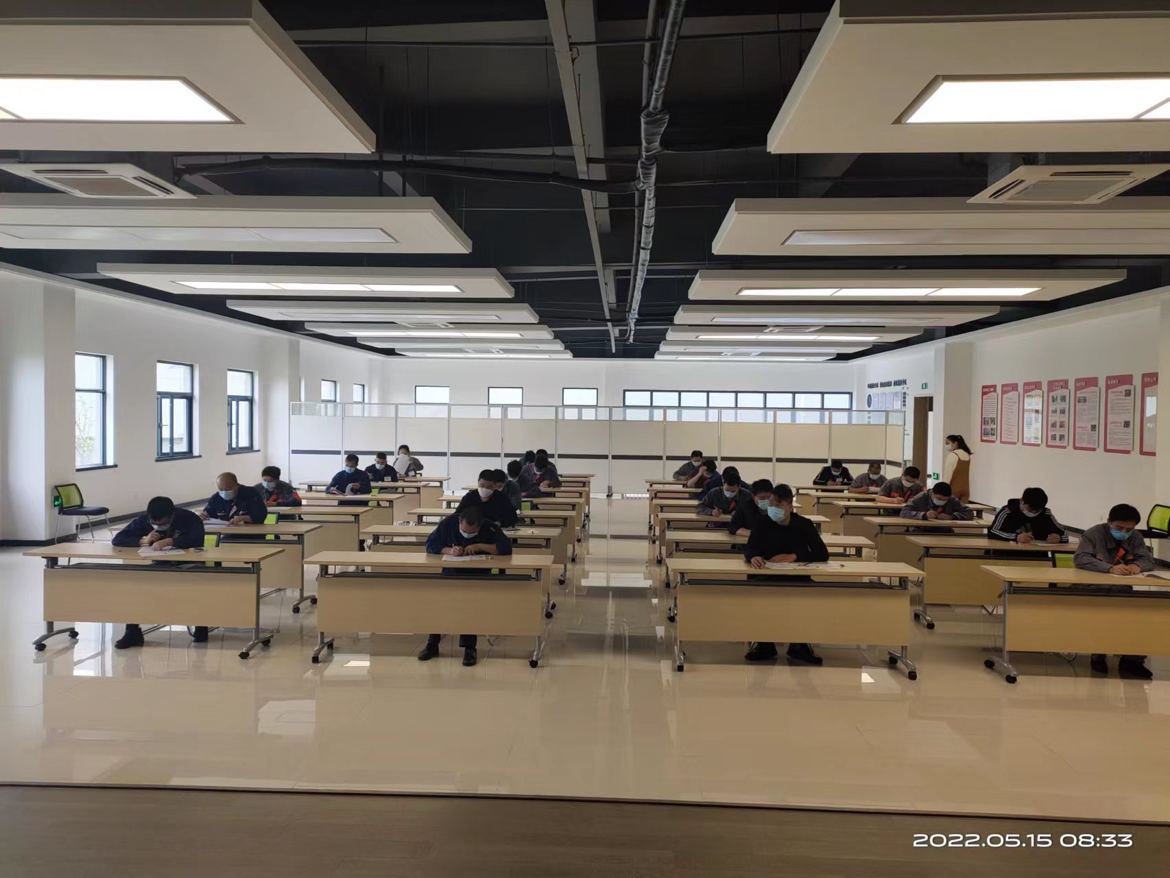 开云网页版申达机器公司完成钳工高级工（三级）技能等级认定