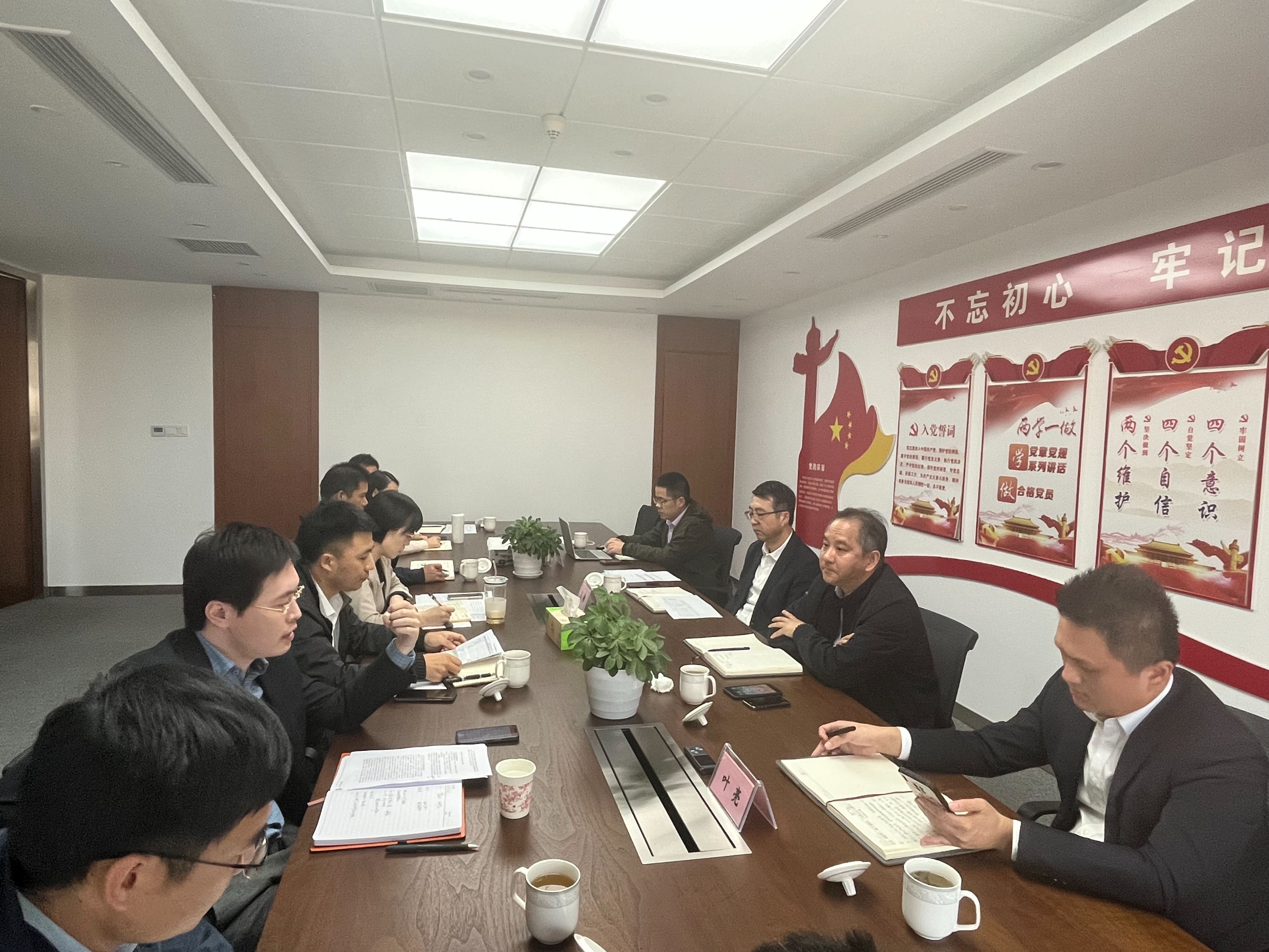 吴敏赴广杰公司开展调研指导