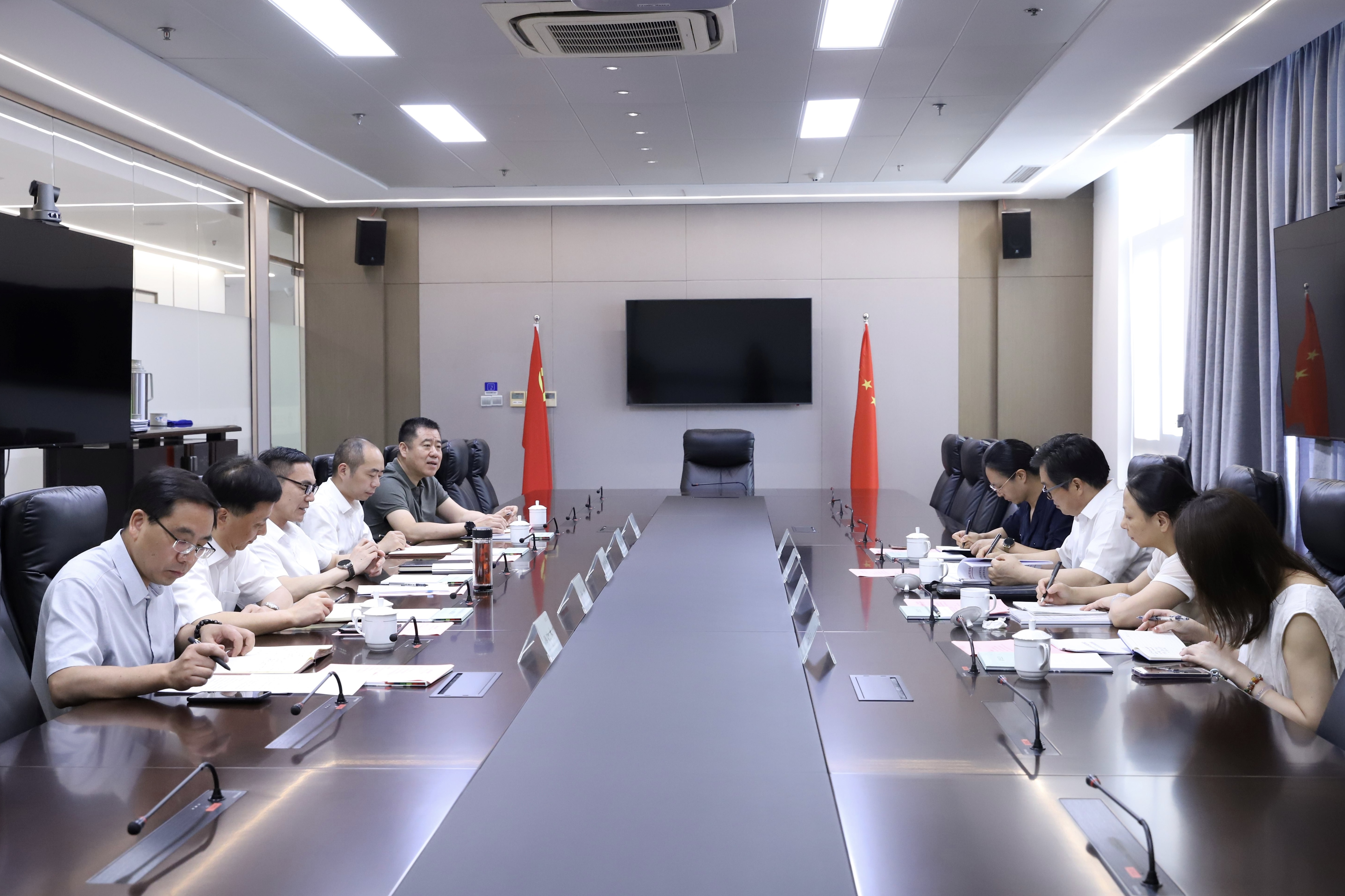 省贸促会葛学斌一行到访开云网页版
